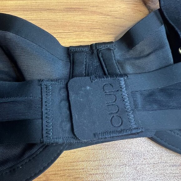 CUUP The Balconette Mesh Bra Size 30B Black Underwire Sheer NEW - Picture 6 of 6